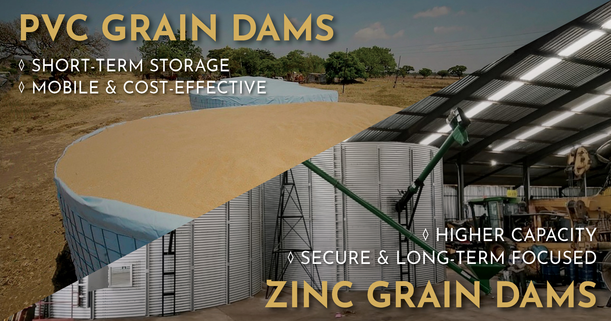 From PVC to zinc: Grain storage that fits your operation | RSA Grain Storage Solutions