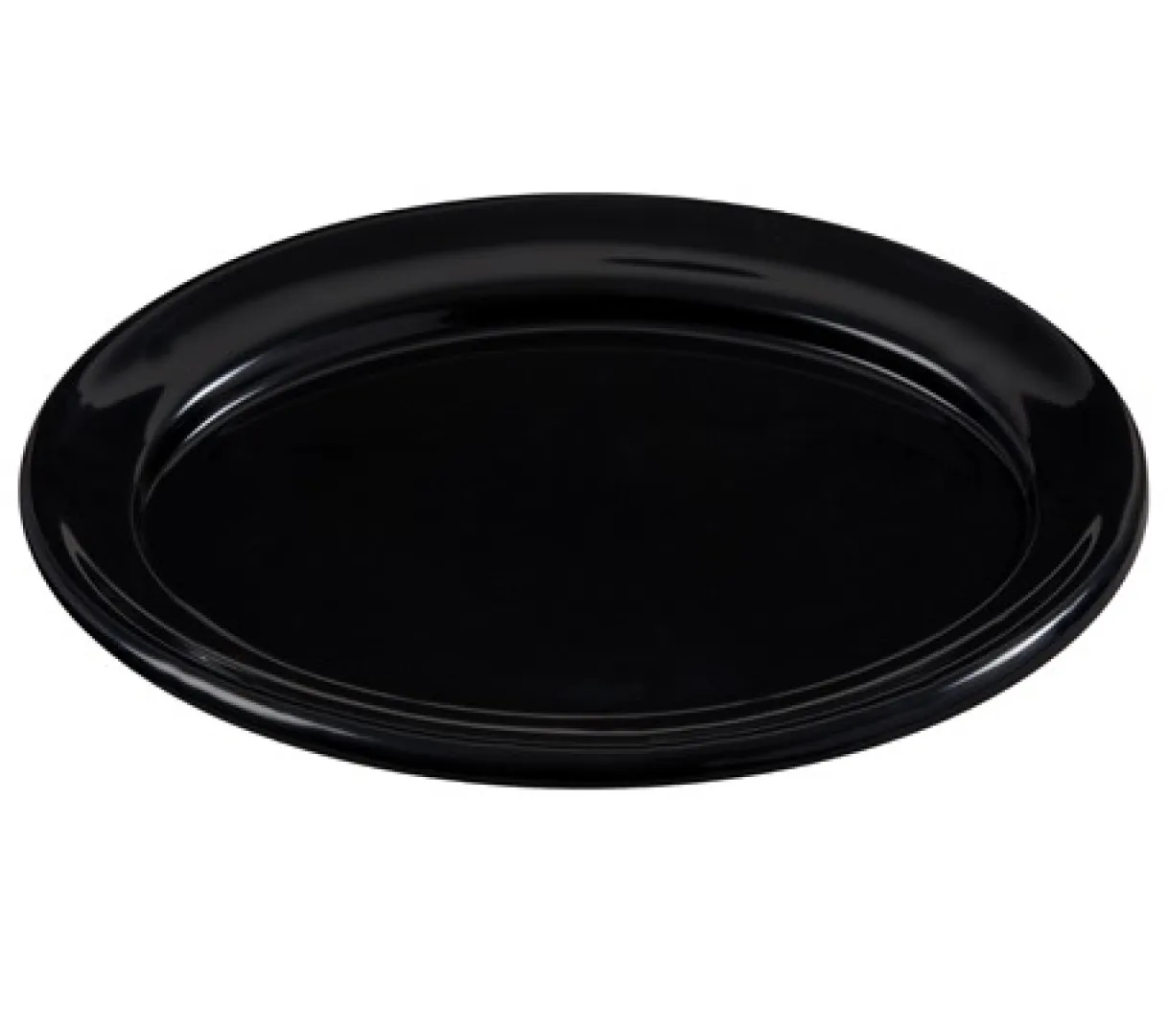 Oval Tray Medium black | Blue Swallow