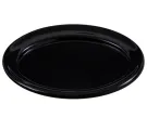 Oval Tray Medium black | Blue Swallow