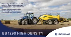 New Holland bigbaler high density, premium square baling excellence