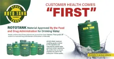 Customer Health comes "FIRST" | Roto Tanks