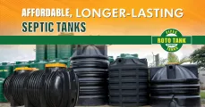 Affordable, longer-lasting septic tanks | Roto Tanks