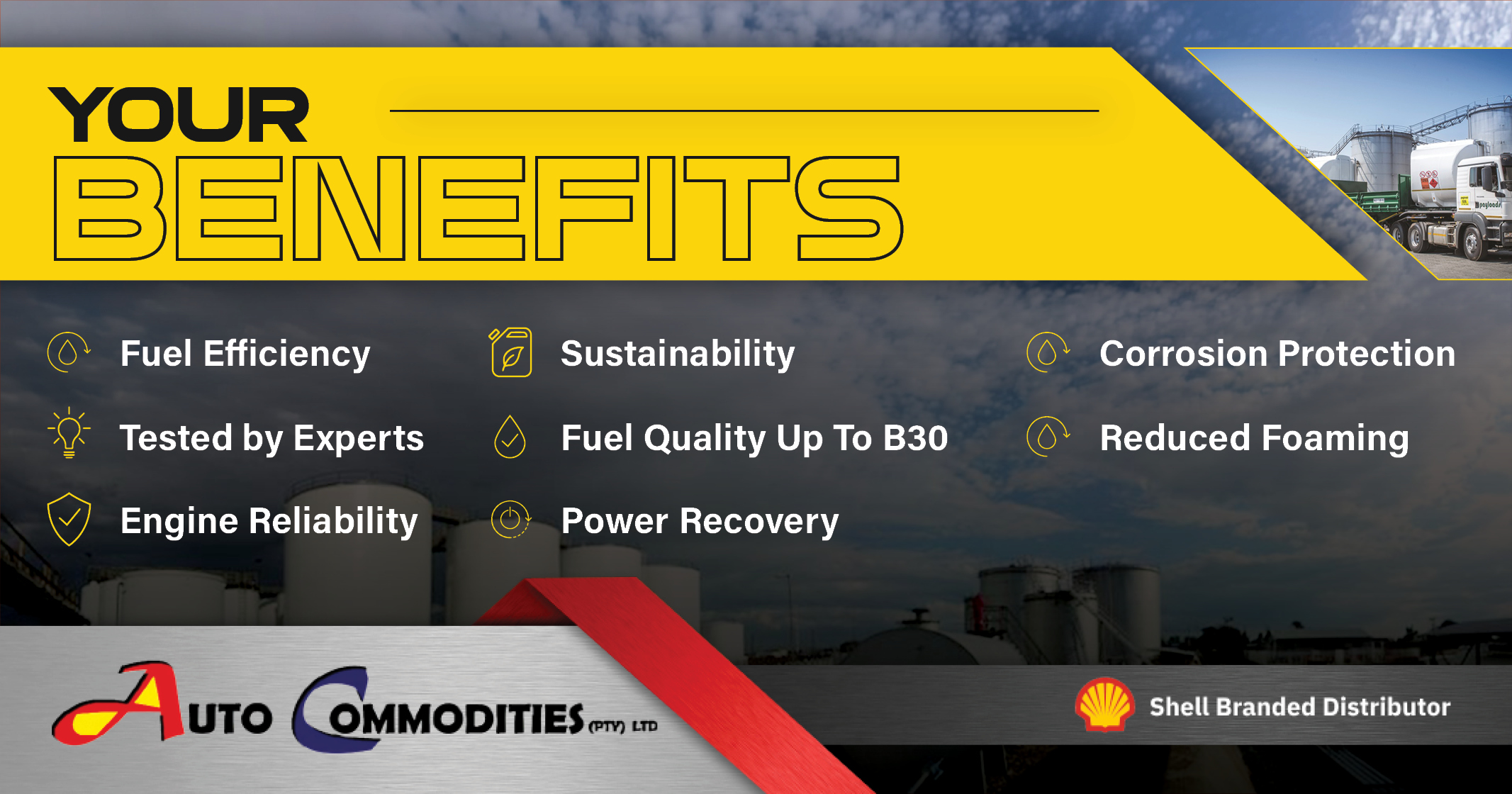 Shell FuelSave Diesel | One fuel. Four industries. Infinite efficiency. | Auto Commodities