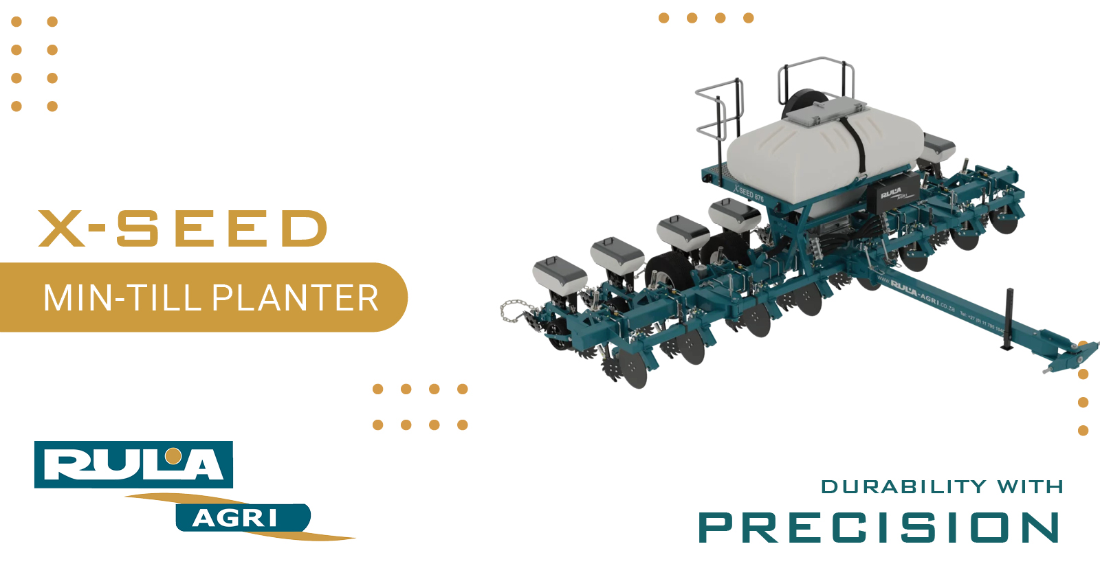 X-Seed Min-Till Planter | Durability meets precision | Rula Agri