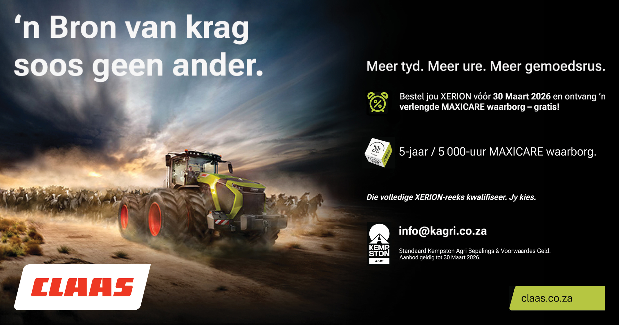 ’n Bron van krag soos geen ander | Kempston Agri