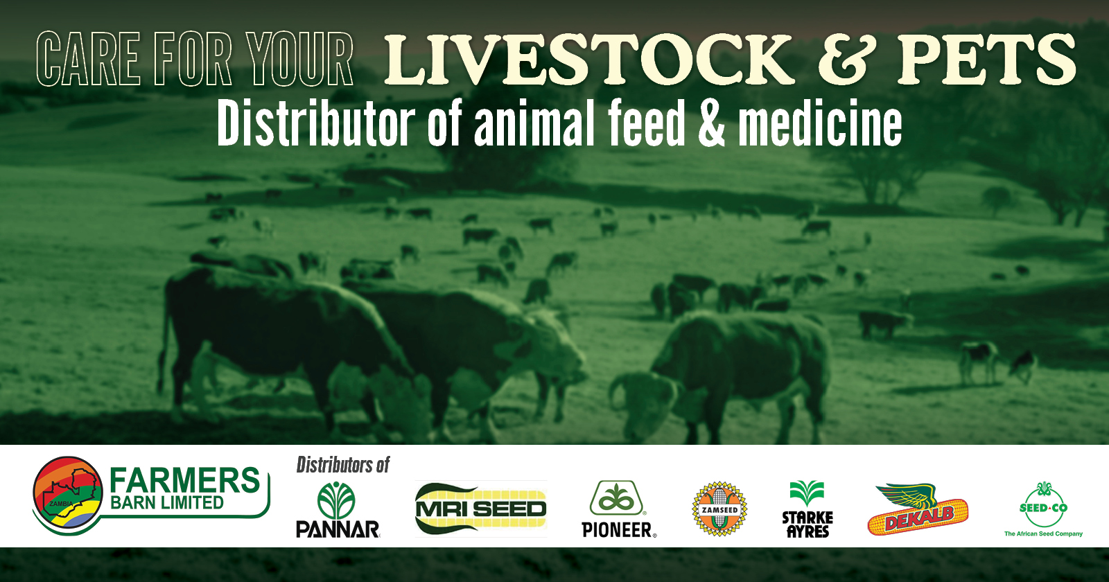 Care for your livestock & pets | Farmers Barn Ltd