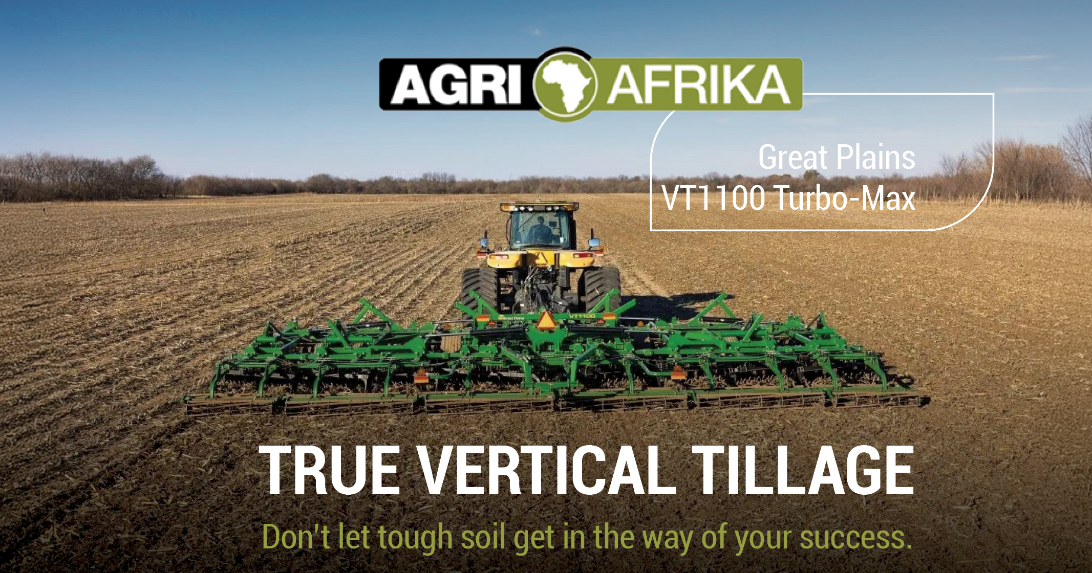True vertical tillage | Don't let tough soil get in the way of your success | Agri Afrika