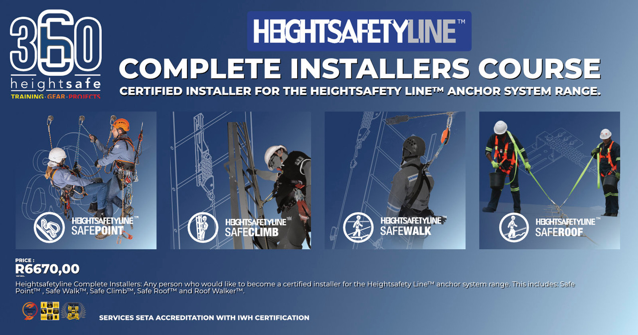 Become a certified height safety system installer | Height Safe 360
