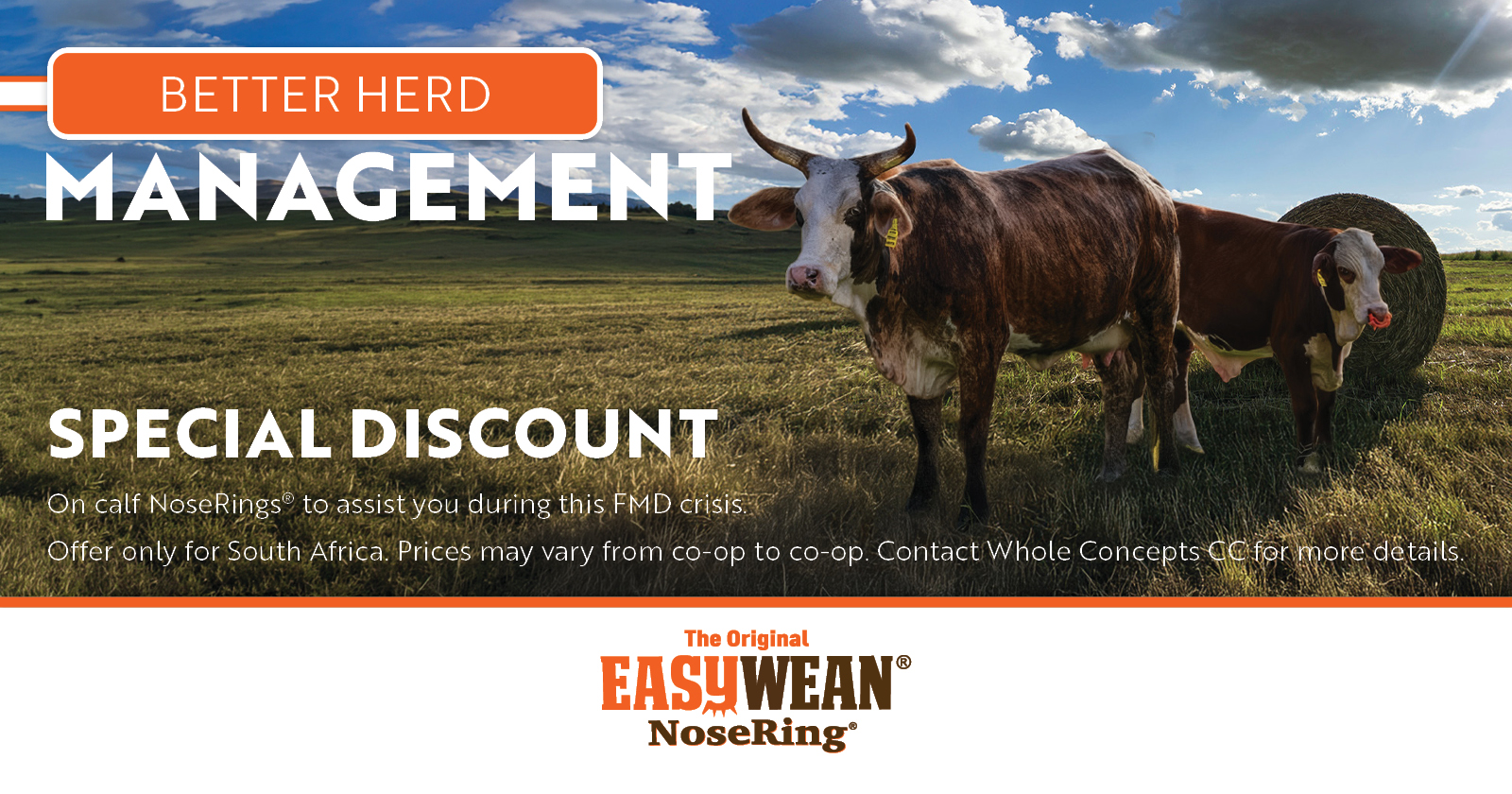 Special Discount | Better Herd Management | EASYWEAN® NoseRing
