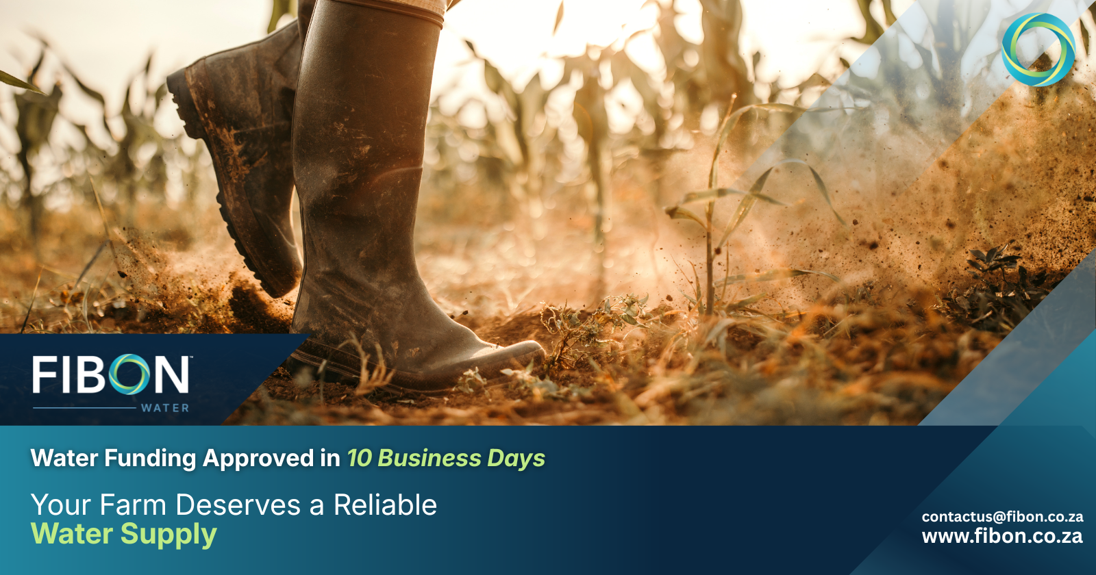 Water Funding Approved in 10 Business Days | Your Farm Deserves a Reliable Water Supply | Fibon 