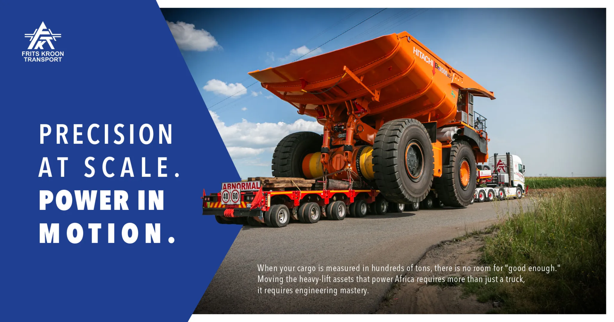 Frits Kroon Transport: Engineering mastery in heavy haulage | Oversize &amp; heavy equipment transport