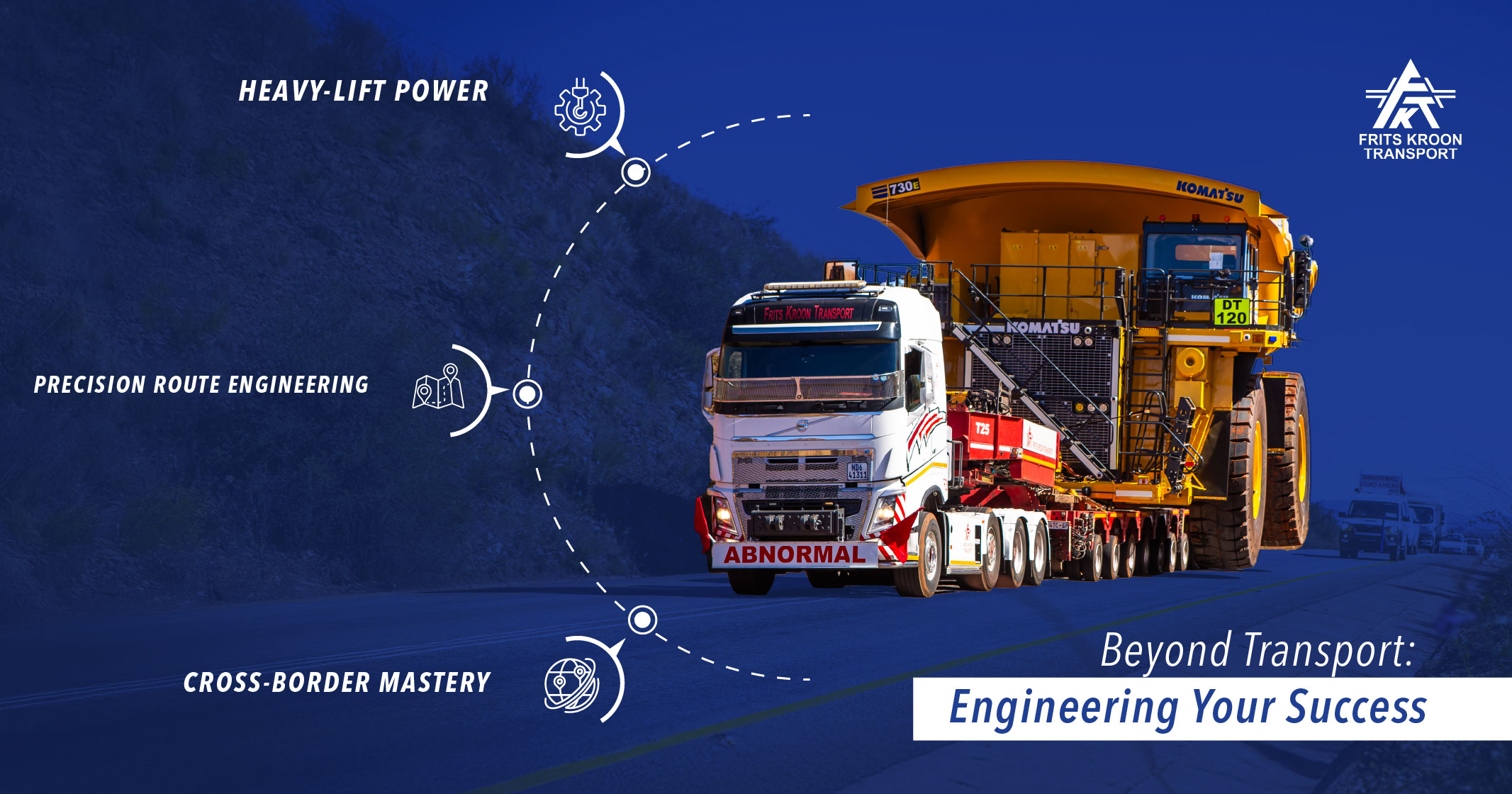 Frits Kroon Transport: Heavy haulage excellence