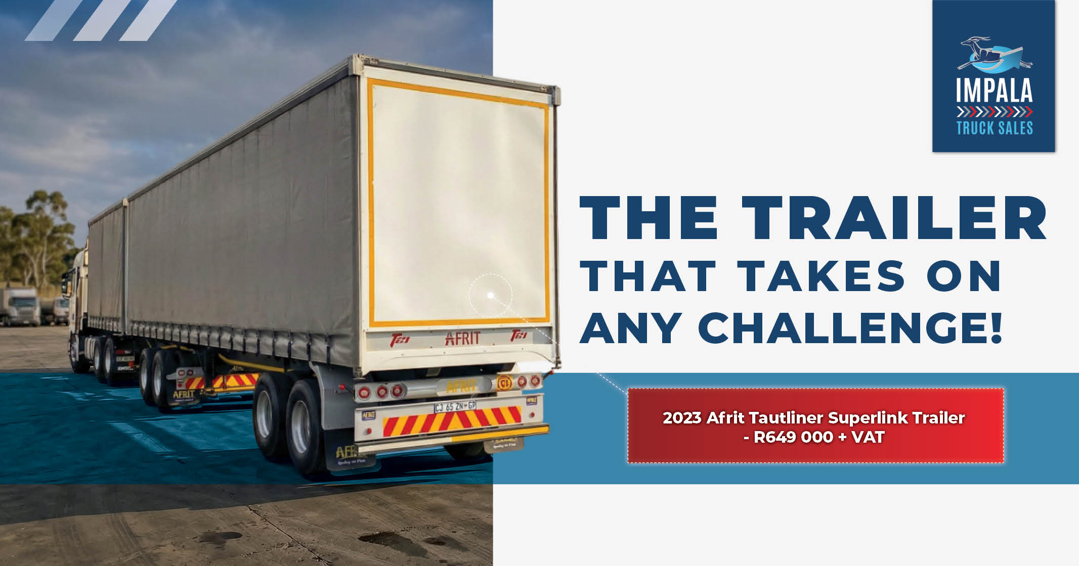 2023 Afrit tautliner superlink trailer | Impala Truck Sales 
