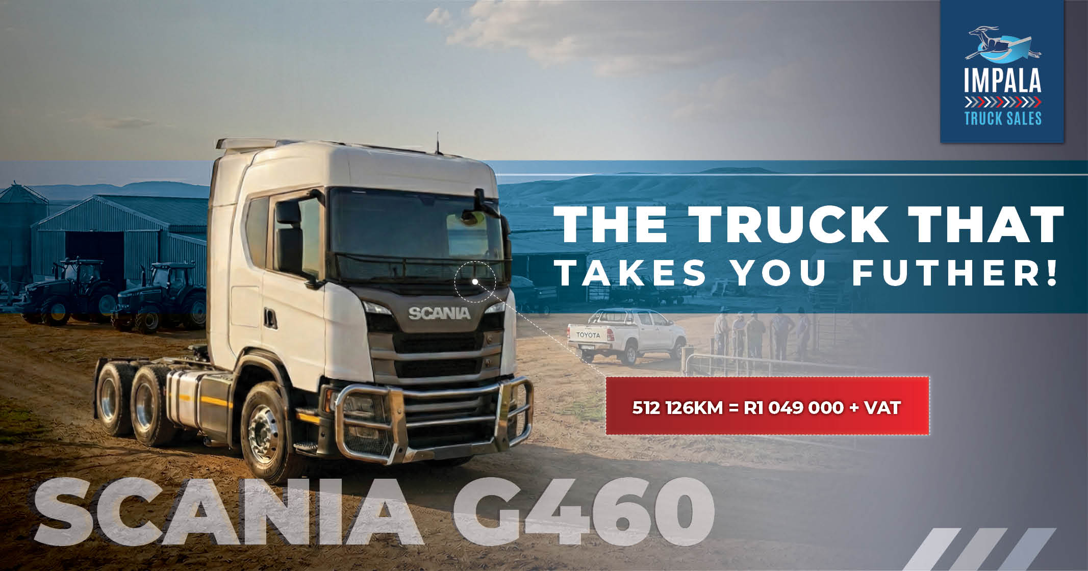 2022 Scania G460 – 6×4 truck tractor | Impala Truck Sales