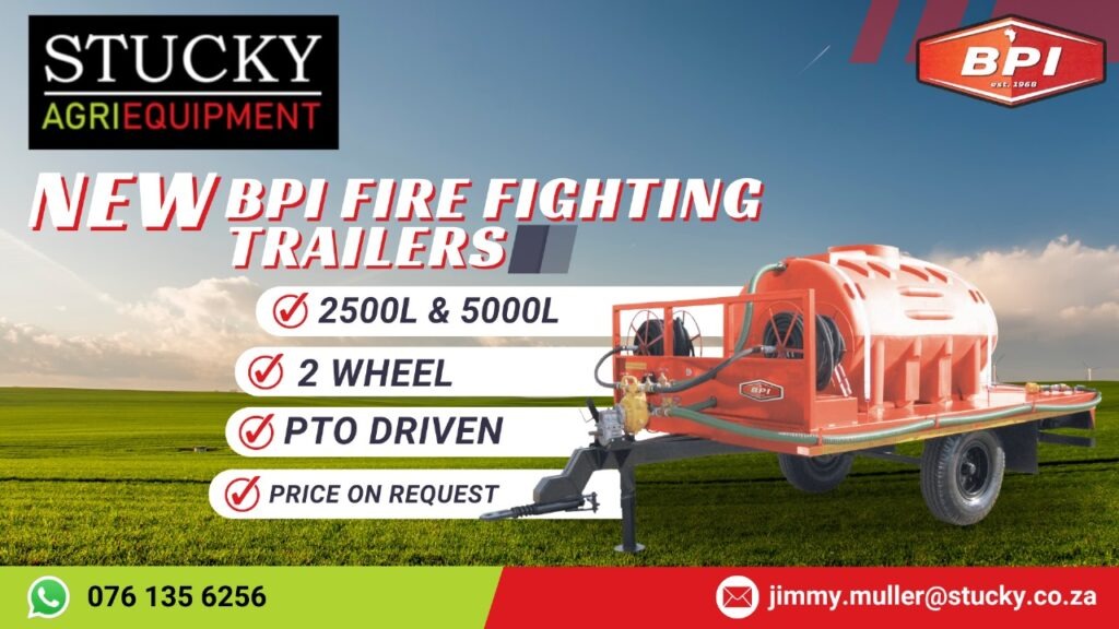 BPI Fire fighting trailers | Stucky Agri 