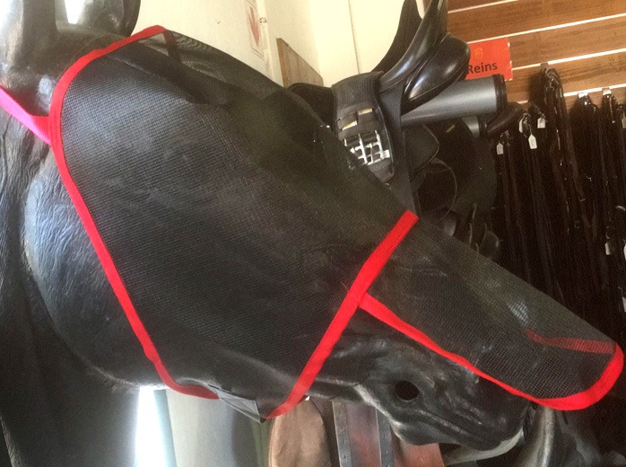 Fly Mask - Plain with nose piece | Horse and Leisure