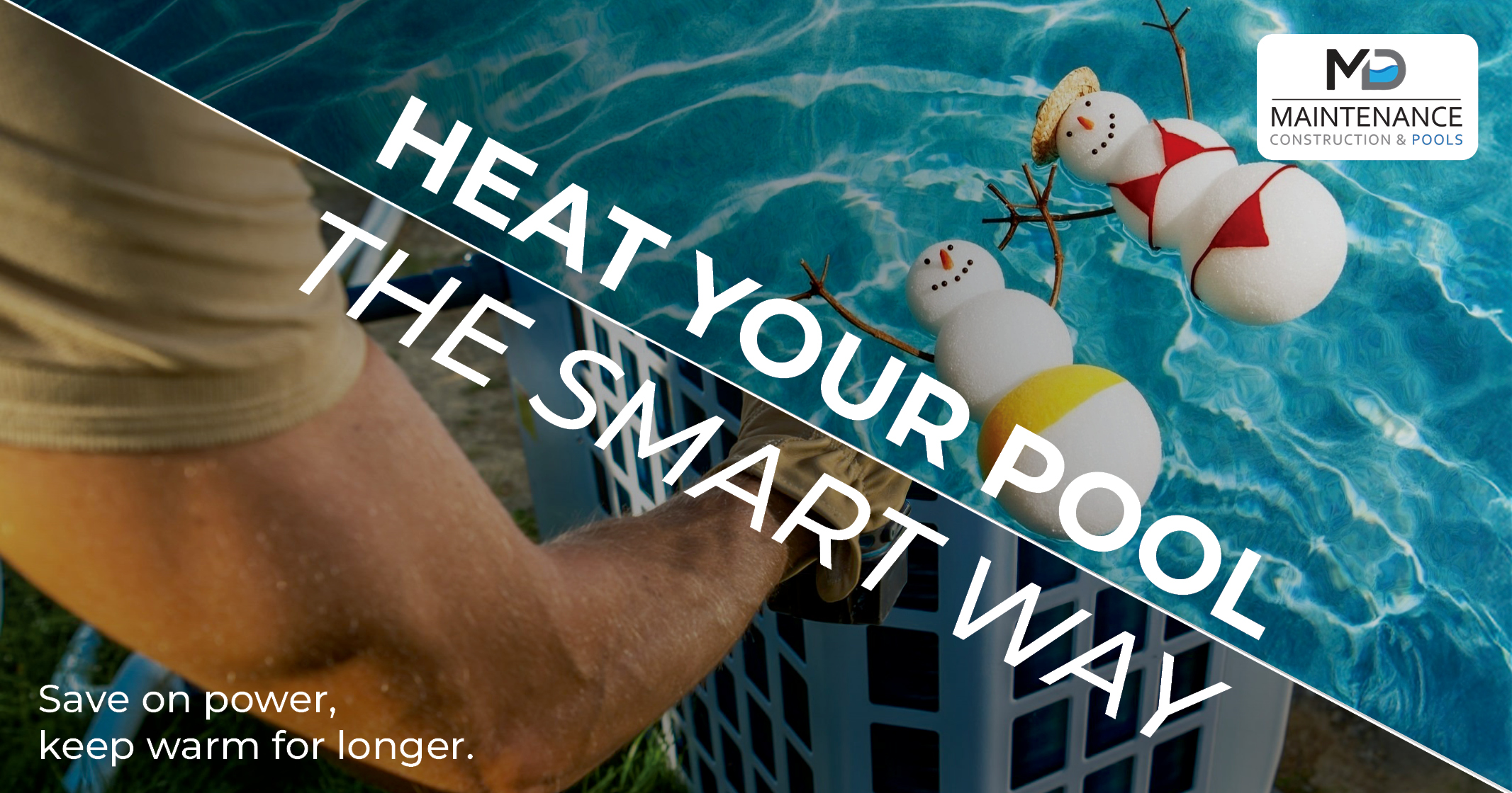 Energy-Efficient Pool Heating | Swim Longer, Save More | MD Maintenance, Construction & Pools