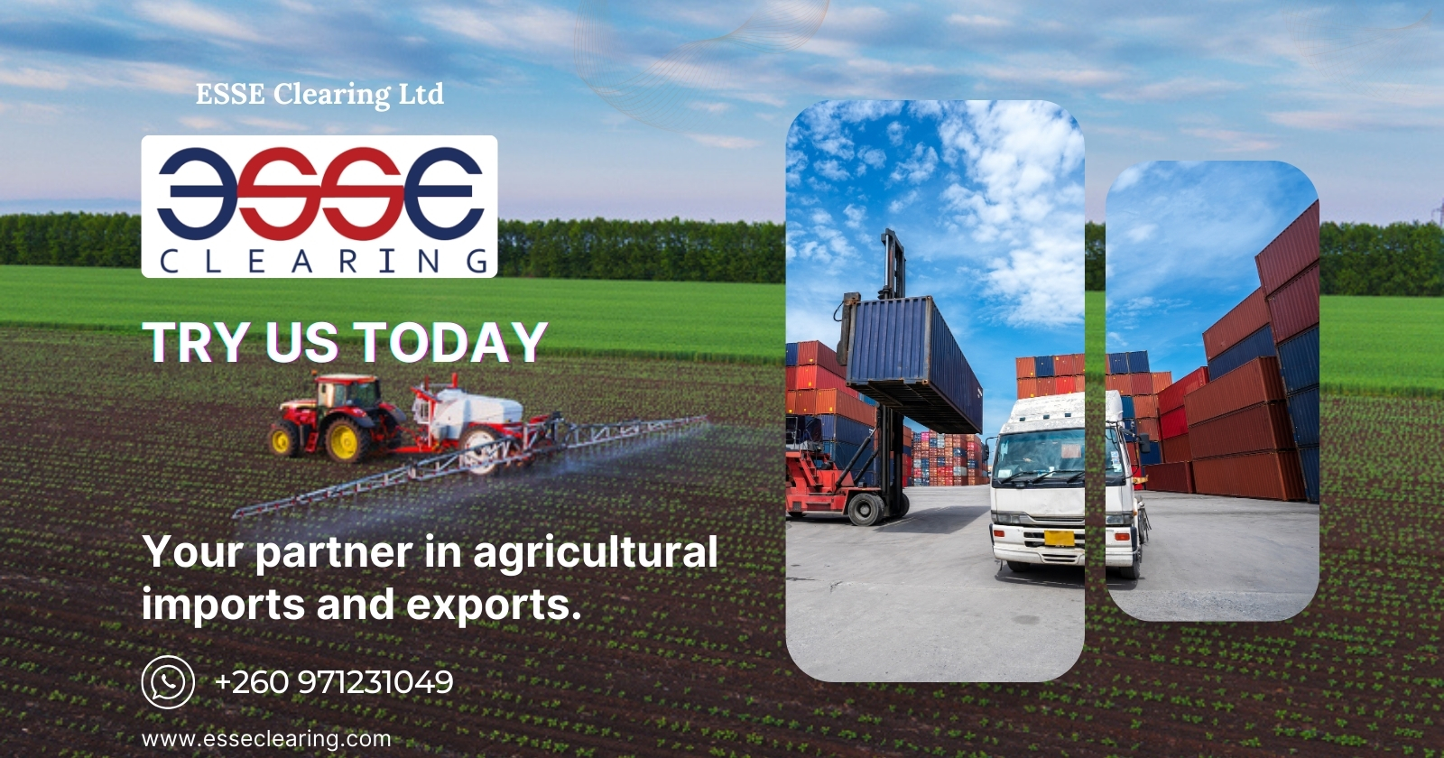 Agricultural Import & Export Clearing Experts in Zambia
