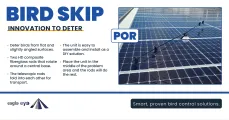 Protect your surfaces with the innovative Bird Skip! | Eagle Eye Bird Control
