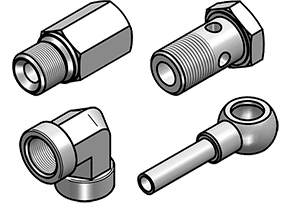 BSP AND METRIC ADAPTERS | Interpump Hydraulics South Africa