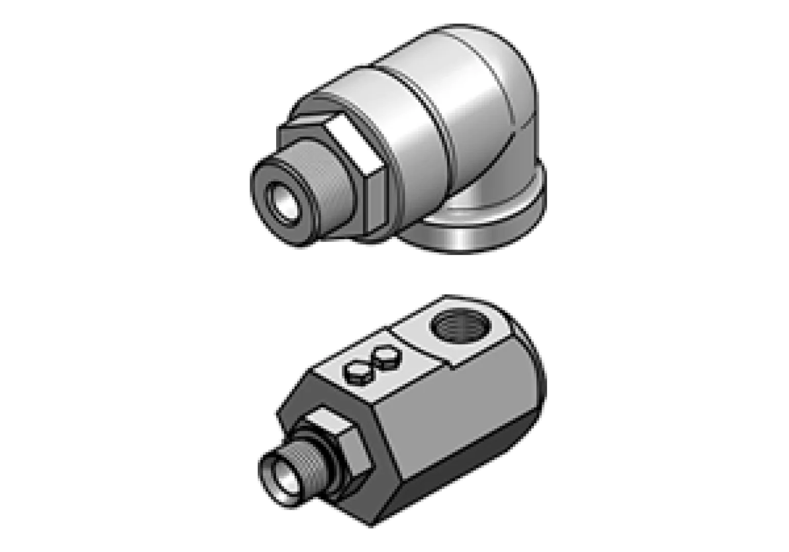 90° ROTARY COUPLING AGG90 TYPE | Interpump Hydraulics South Africa