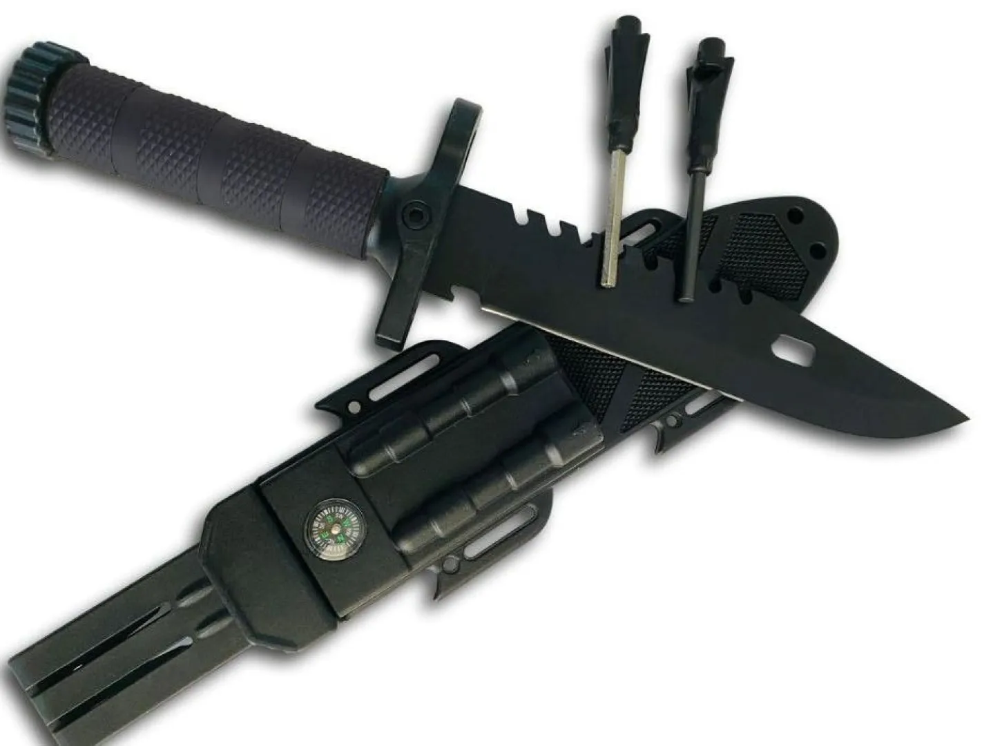 Combat Survival Knife with Ferro Rod | Outdoor Innovation