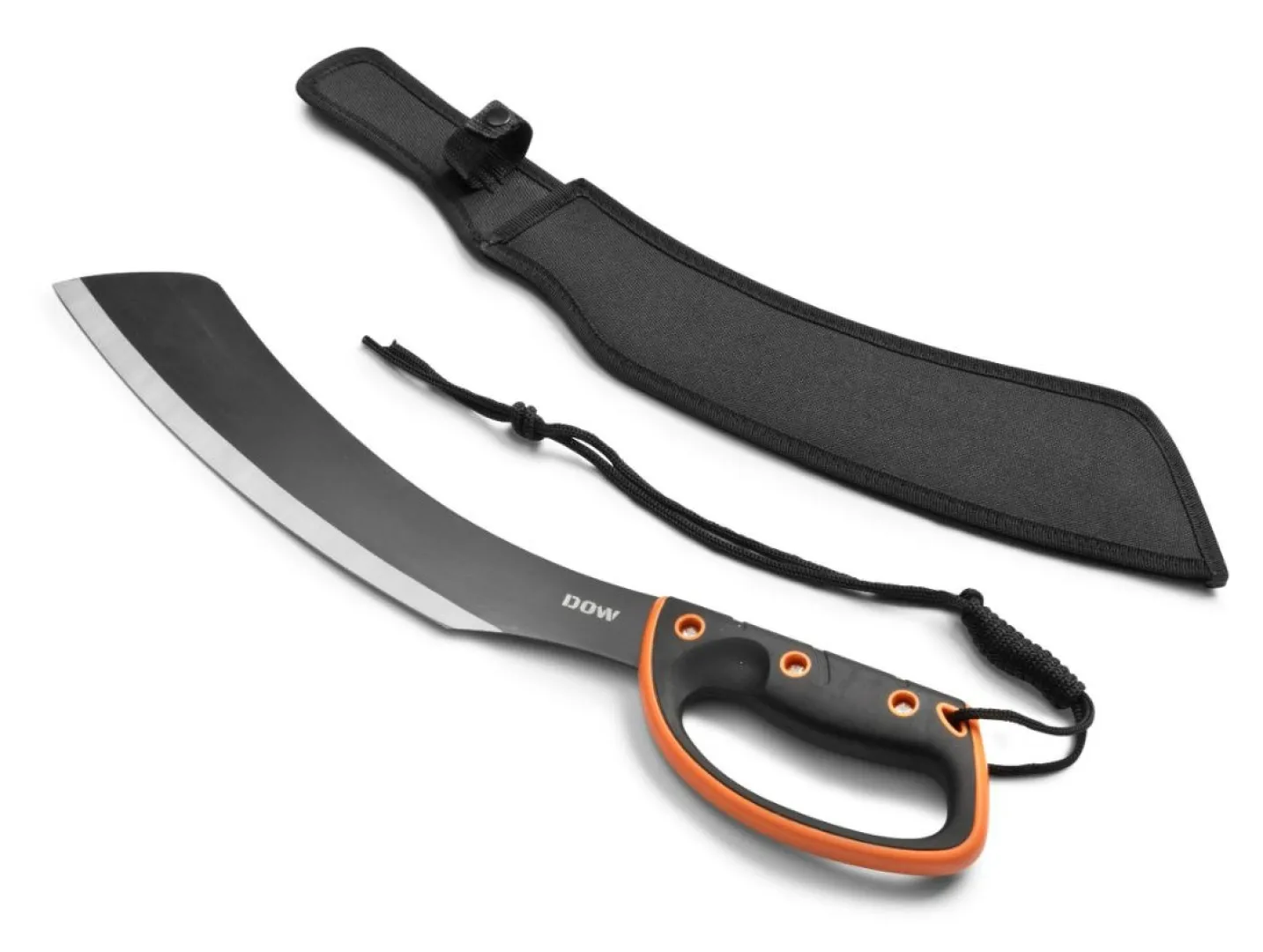 DOW. 20′ (50.8cm) 3cr13 Black Blade with Sheath – K2286 | Outdoor Innovation