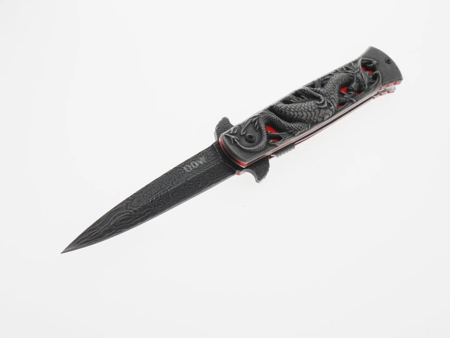 DOW. Aluminium Handle, Dragon with Red Inner Slice-Blade (K2232) | Outdoor Innovation