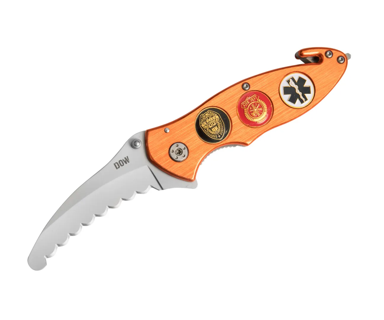 DOW. Orange Tactical Knife (K9292) | Outdoor Innovation