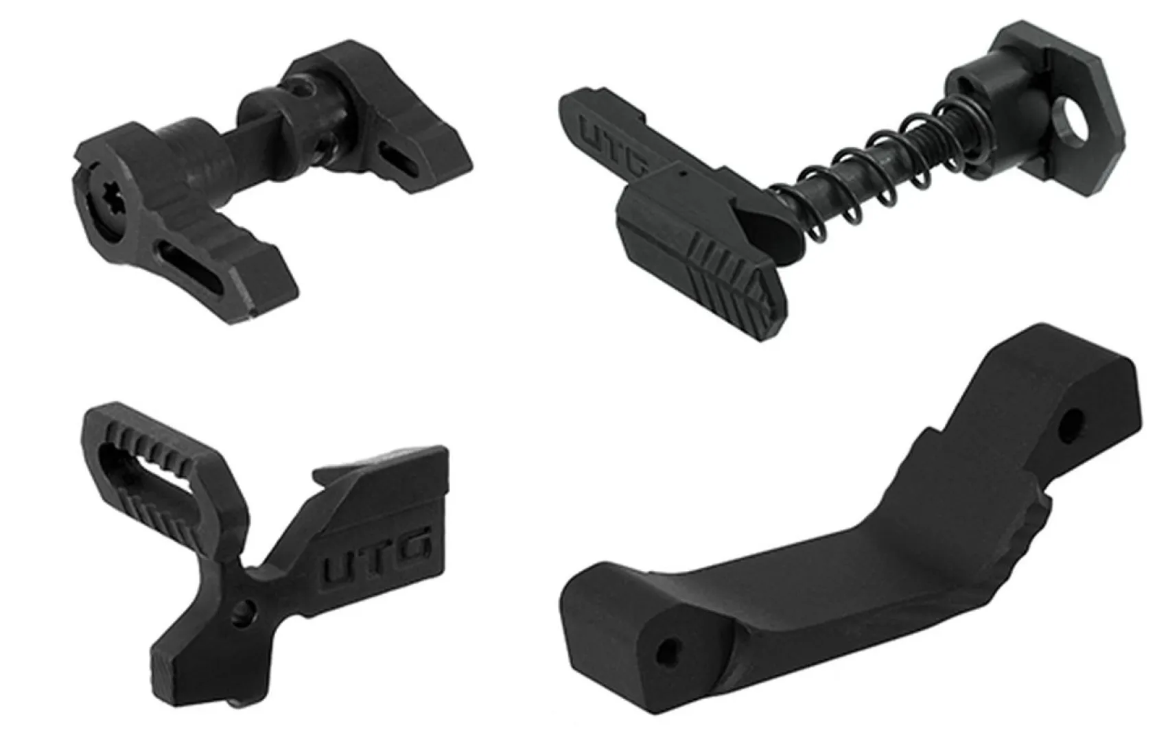 TLT TKS01 UTG AR15 Oversized Bolt Catch, Matte Black, Steel | Outdoor Innovation