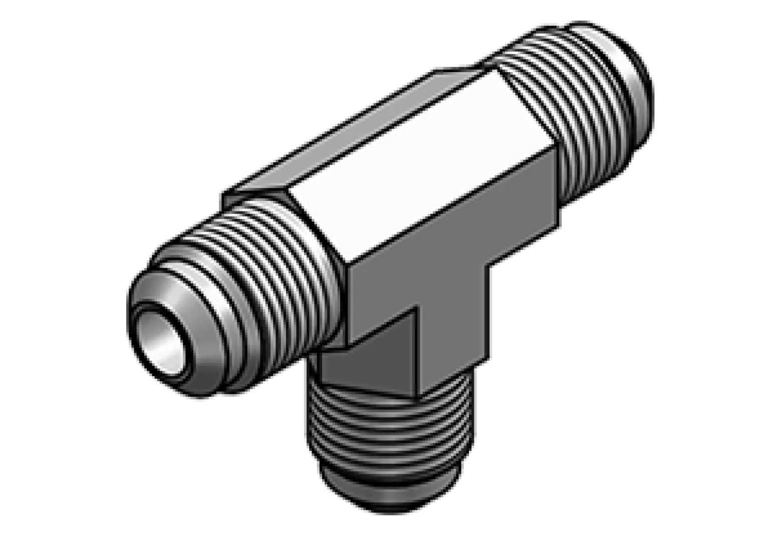   “TEE” ADAPTER M+M+M RV175TYPE | Interpump Hydraulics South Africa