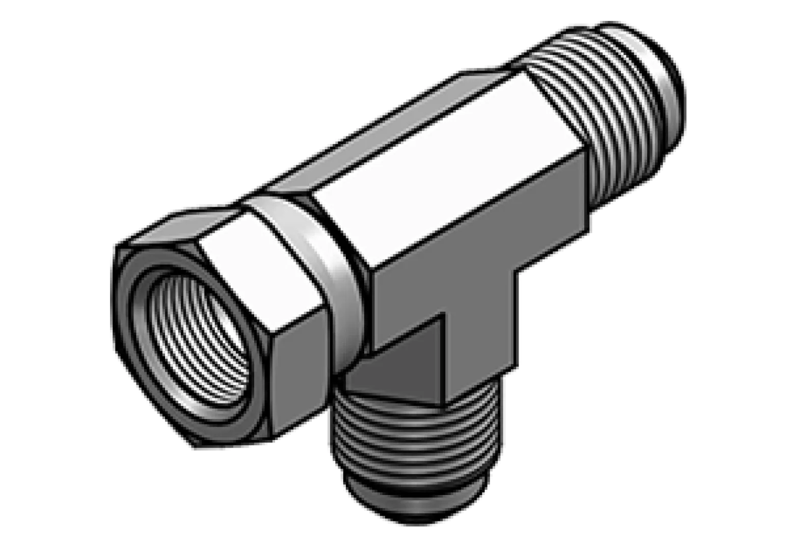 “TEE” ADAPTER F+M+M RV159TYPE | Interpump Hydraulics South Africa