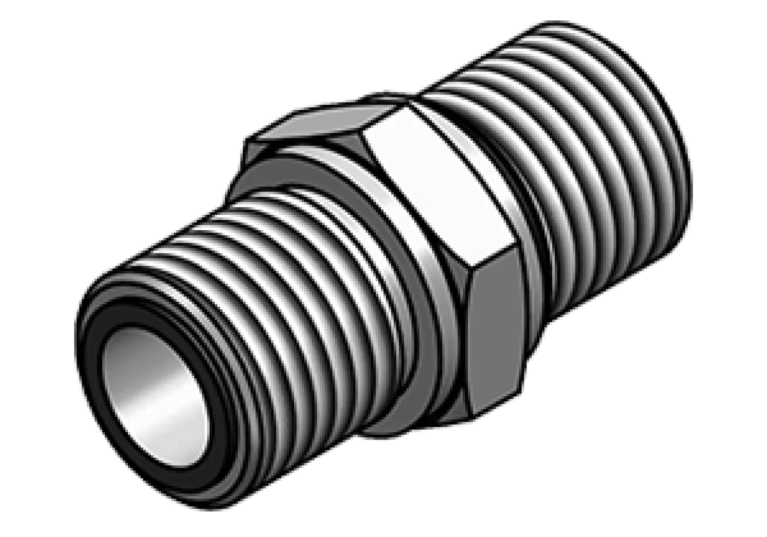   MALE REDUCING ADAPTER RV6805 TYPE | Interpump Hydraulics South Africa