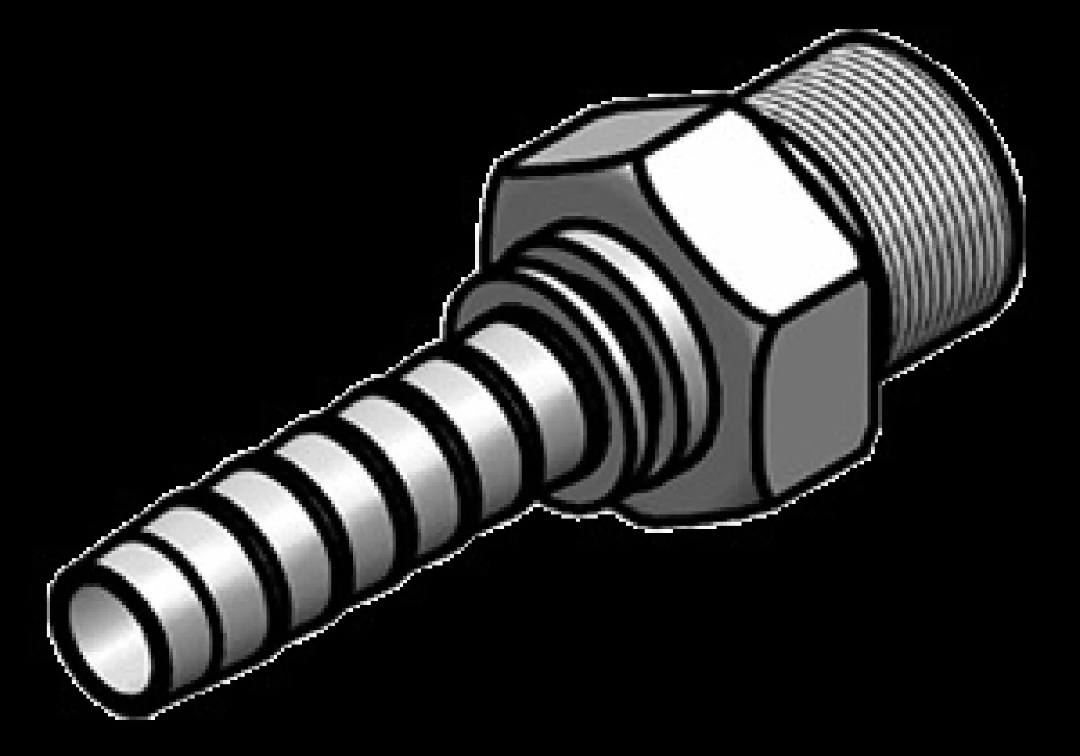 BSPT TAPERED MALE – R0360 TYPE | Interpump Hydraulics South Africa