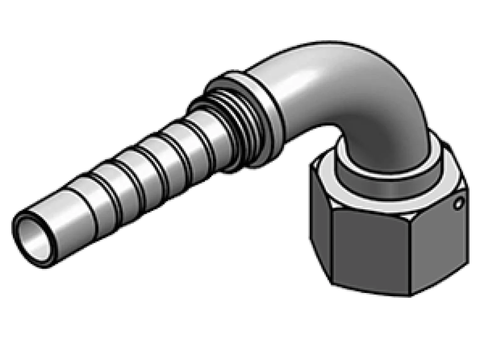 90° BSP FEMALE – 60° CONE – R0150H TYPE | Interpump Hydraulics South Africa