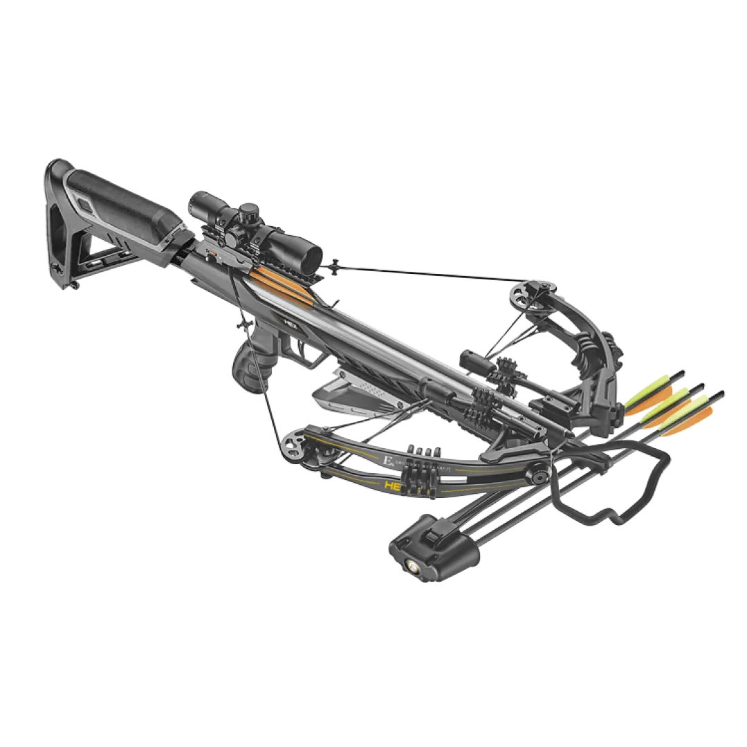 The HEX 400 XBOW 210Lbs Black (EKCR-400BP) | Outdoor Innovation