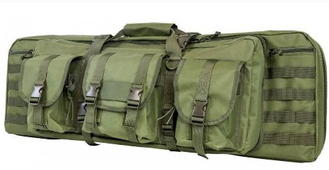 NcStar 107cm Double Carbine Case – Green | Outdoor Innovation