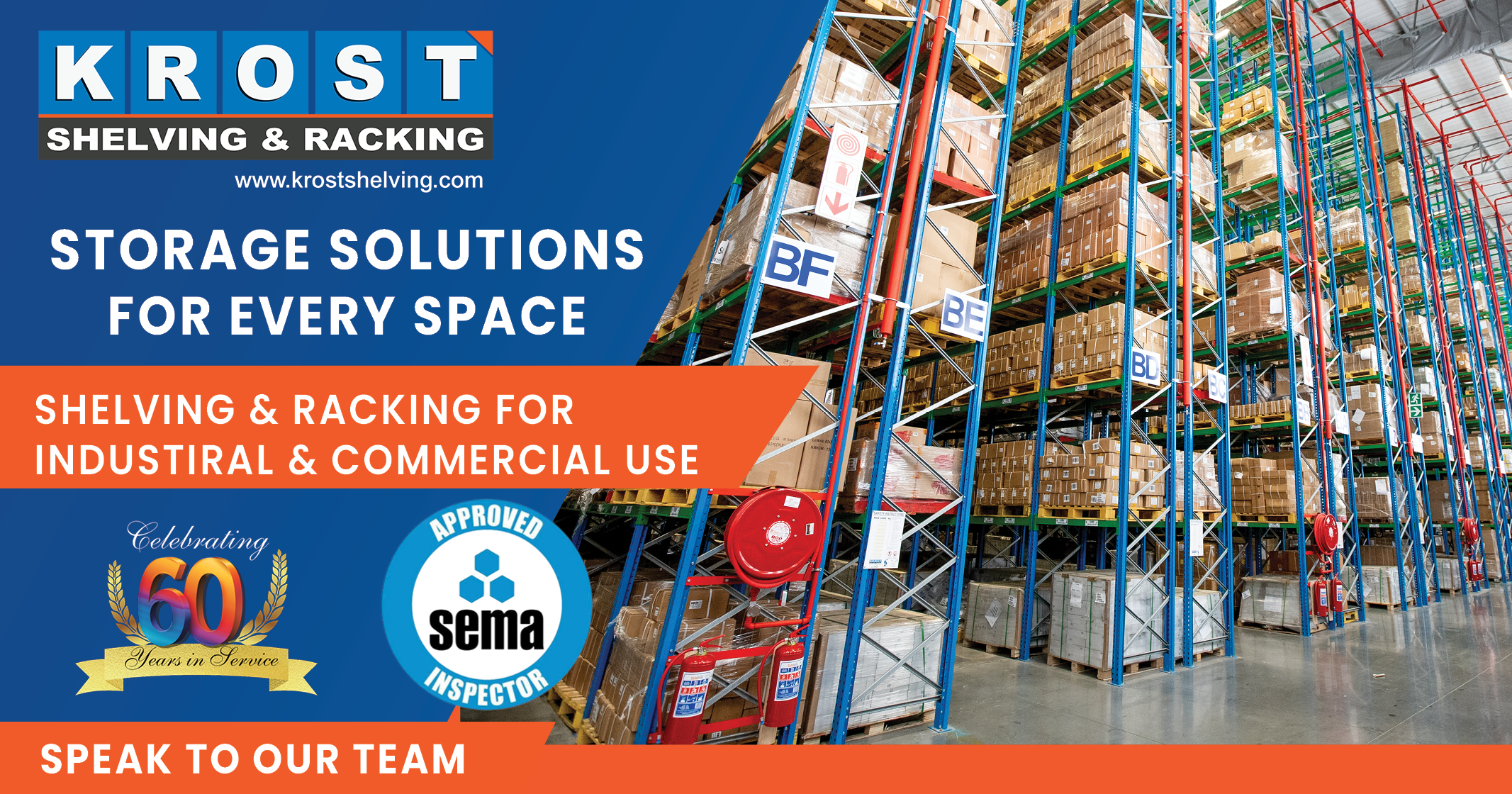 Storage solutions for every space | Krost Shelving & Racking