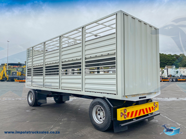 2024 Ramkat Livestock Drawbar Stainless Steel Trailer