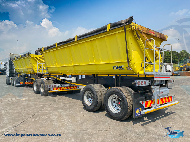 2022 CIMC 40m3 Sidetipper Link Trailer