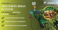 Standard tractor pumpkin planter for precise & uniform pumpkin planting | FarmerFirst