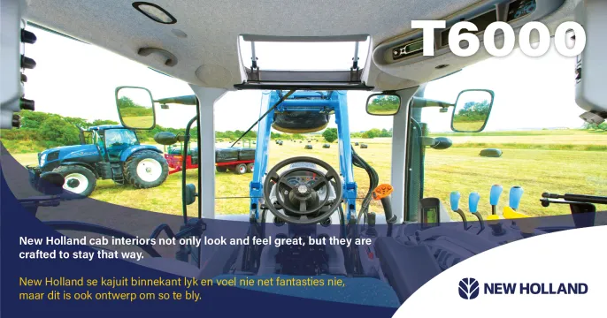 New Holland T6000 series tractor
