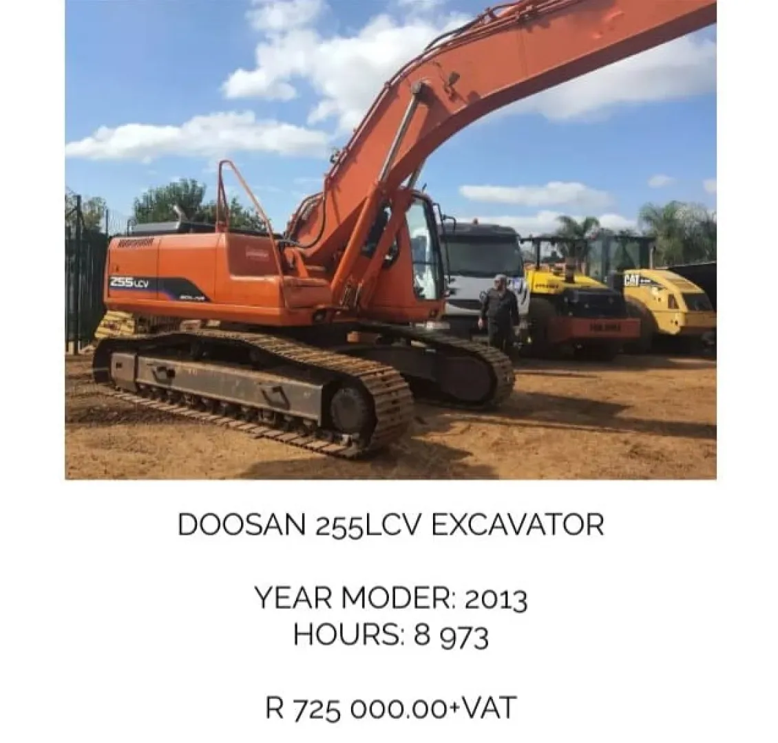 Doosan 255lcv Excavator
