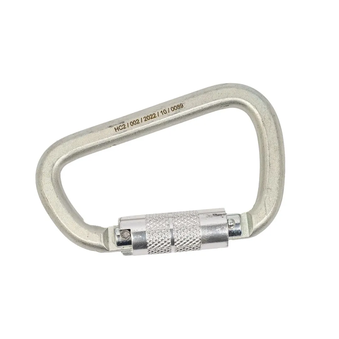D-Shape Twist-Lock Karabiner | Height Safe 360