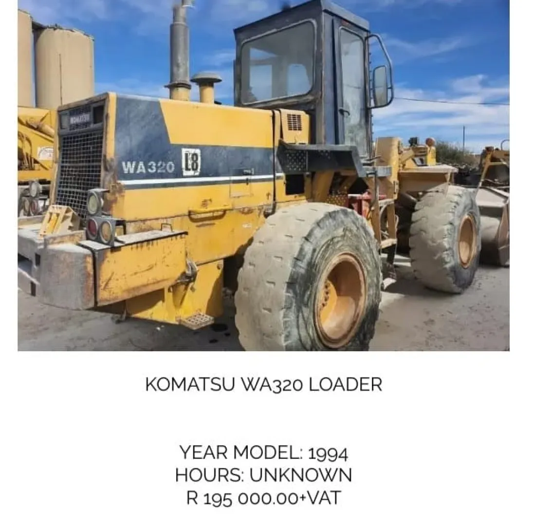Komatsu Wa320 Loader