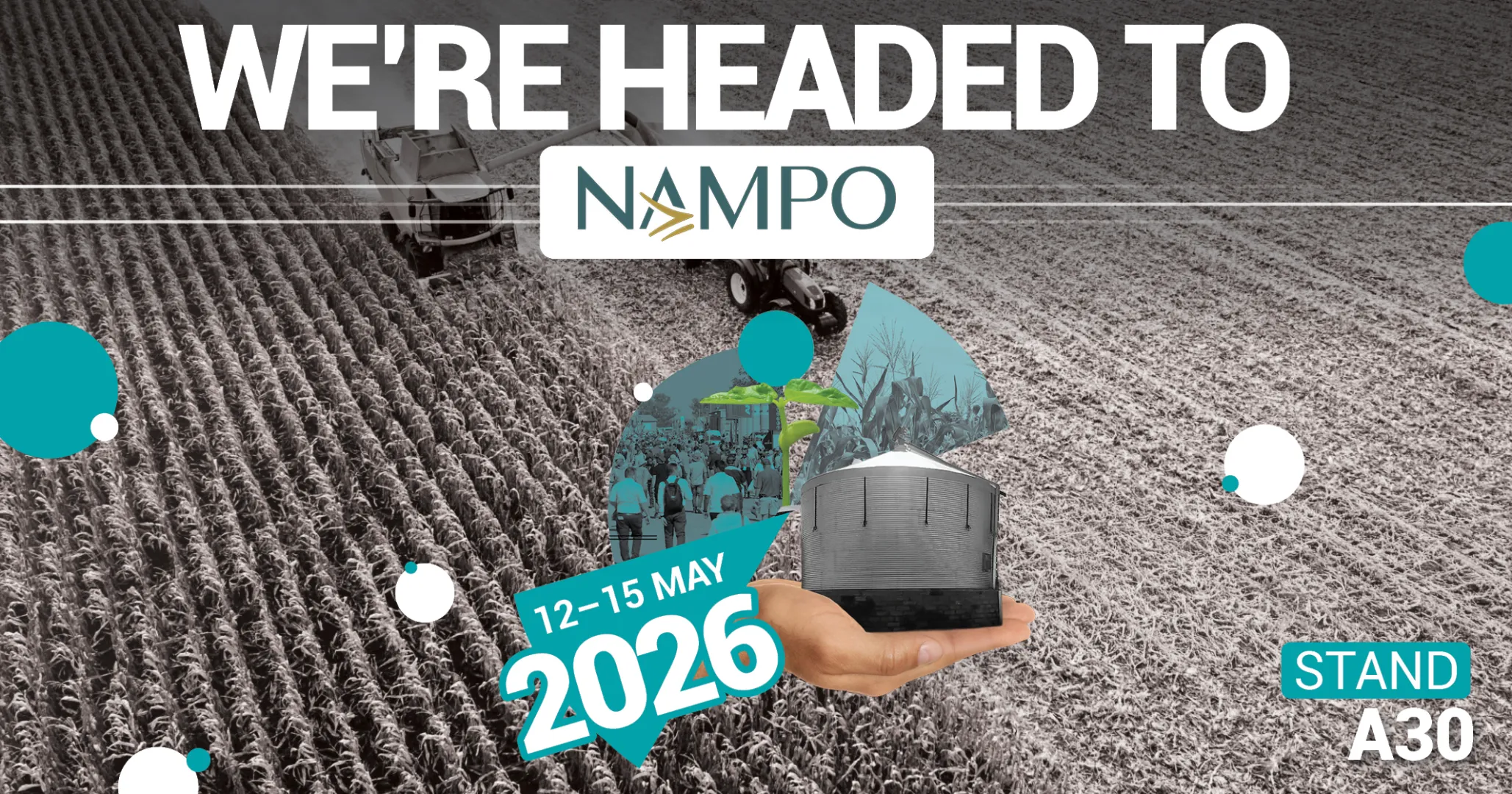 You’re invited: Secure your season with RSA Grain Storage Solutions at NAMPO 2026 | Stand A30