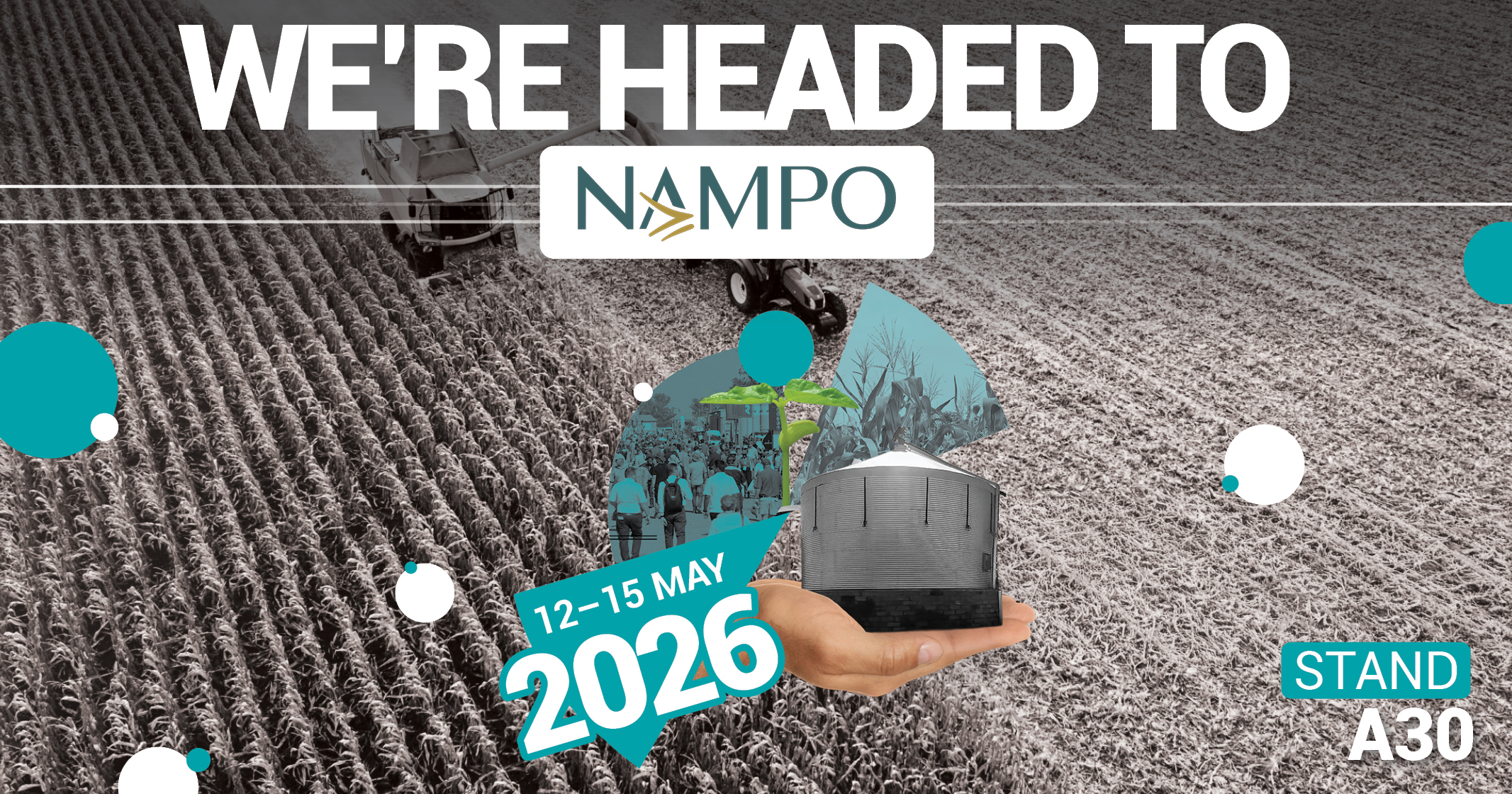 You’re invited: Secure your season with RSA Grain Storage Solutions at NAMPO 2026 | Stand A30