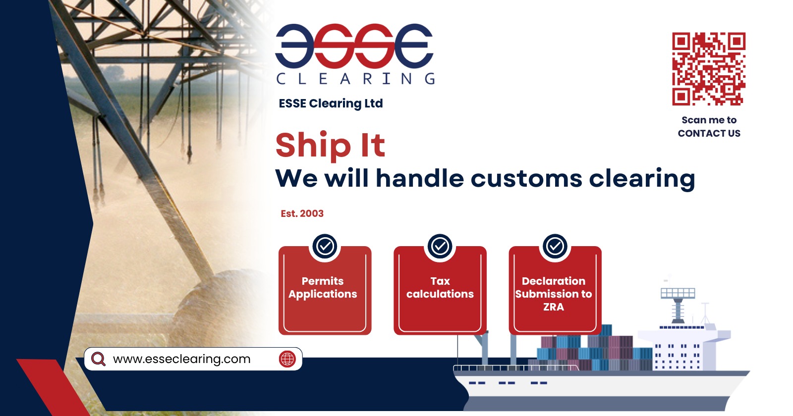 Ship It, We Will Handle Customs Clearing