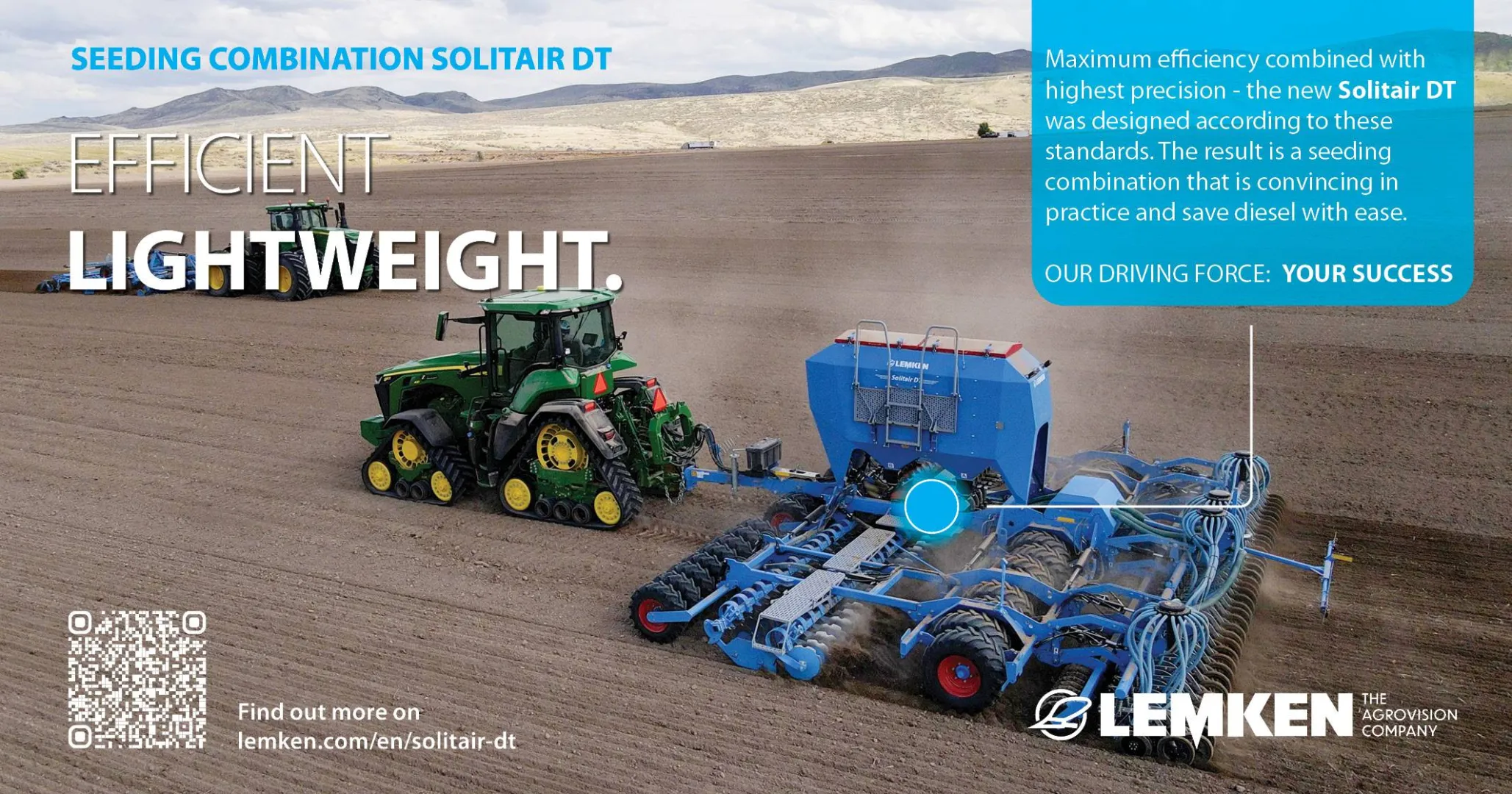 Solitair DT – EFFICIENT AND LIGHTWEIGHT | LEMKEN