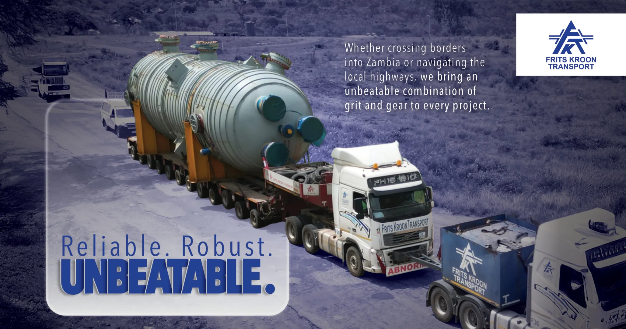 Reliable. Robust. UNBEATABLE. | Oversize &amp; heavy equipment transport with Frits Kroon 